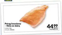 Makro Pstrąg łososiowy filety ze skórą oferta
