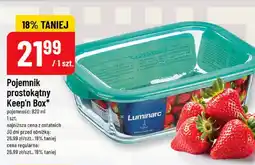 Polomarket Pojemnik prostokątny Keep'n Box Luminarc oferta