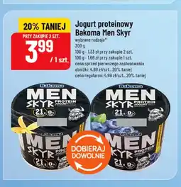 Polomarket Jogurt proteinowy Bakoma Men Skyr waniliowy oferta