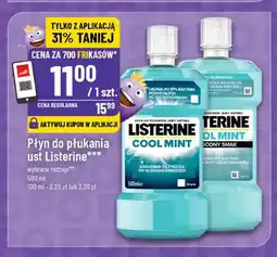 Polomarket Płyn do płukania ust Listerine Cool Mint oferta