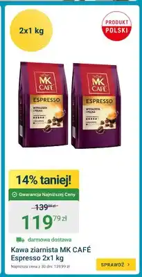 ERLI Kawa ziarnista MK Café Espresso 2-pak oferta