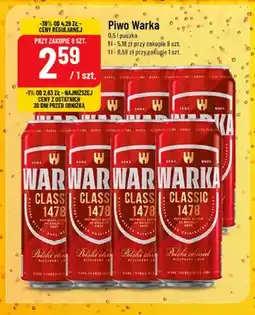 Polomarket Piwo Warka Classic oferta