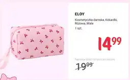 Rossmann Kosmetyczka damska Eloy Kokardki różowa mała oferta
