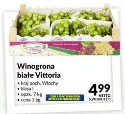 Makro Winogrona białe Vittoria oferta