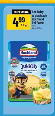 Polomarket Ser żółty w plastrach Hochland Psi Patrol Junior oferta