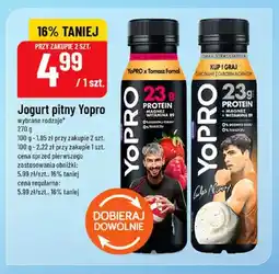 Polomarket Jogurt pitny YoPro truskawka banan oferta