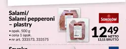 Makro Salami plastry Sokołów oferta