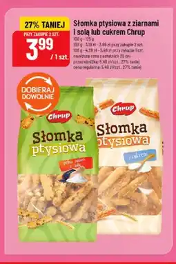 Polomarket Słomka ptysiowa z ziarnami i solą Chrup oferta