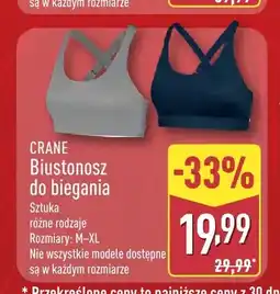 ALDI Biustonosz do biegania CRANE oferta