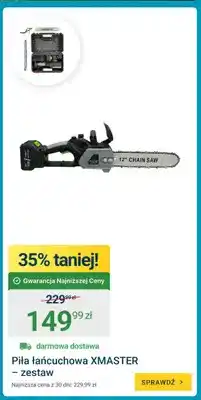 ERLI Piła łańcuchowa Xmaster zestaw oferta