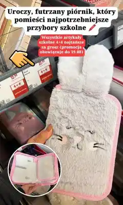Lidl Piórnik pluszowy Astra oferta
