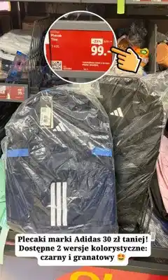 Lidl Plecak Adidas Tiro oferta