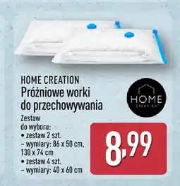 ALDI Próżniowe worki do przechowywania Home Creation 2-pak oferta