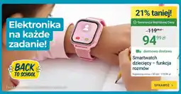 ERLI Smartwatch dziecięcy – funkcja rozmów oferta
