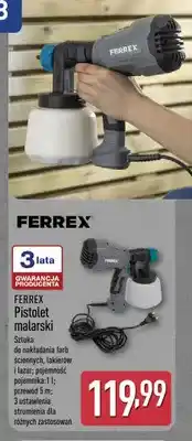 ALDI Pistolet malarski Ferrex oferta