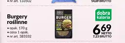 Makro Burgery roślinne Dobra Kaloria oferta