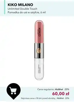 Douglas Pomadka do ust w sztyfcie Kiko Milano Unlimited Double Touch oferta