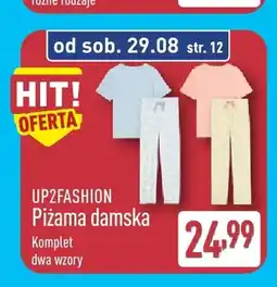 ALDI Piżama damska Up2Fashion oferta