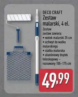 ALDI Zestaw malarski Deco Craft oferta
