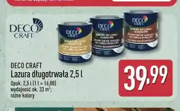 ALDI Lazura długotrwała Deco Craft oferta