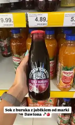 Dino Sok z buraka z jabłkiem Dawtona oferta