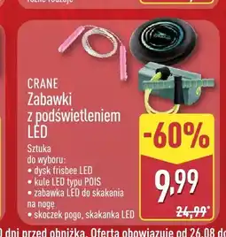 ALDI Dysk frisbee LED Crane oferta