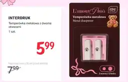 Rossmann Temperówka metalowa z dwoma otworami Interdruk oferta