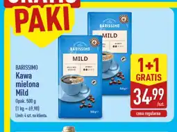 ALDI Kawa mielona Barissimo Mild oferta