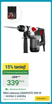 ERLI Młot udarowy Graphite - zestaw z walizką oferta