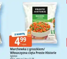 E.Leclerc Marchew z groszkiem Proste Historie oferta