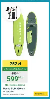 ERLI Deska Sup Sesttino 350 cm – zestaw oferta
