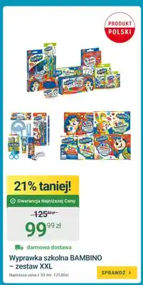 ERLI Wyprawka szkolna Bambino zestaw XXL oferta