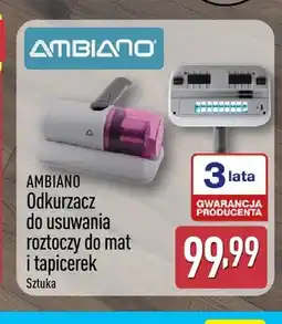 ALDI Odkurzacz do usuwania roztoczy do mat i tapicerek Ambiano oferta