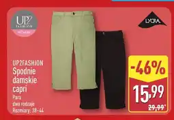 ALDI Spodnie damskie capri UP2FASHION oferta