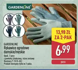 ALDI Rękawice ogrodowe Gardenline 2-pak oferta