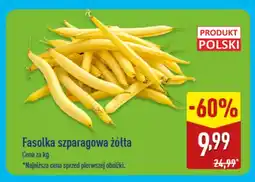 ALDI Fasolka szparagowa żółta oferta