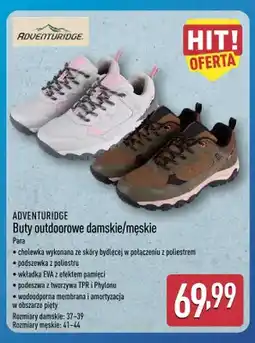 ALDI Buty outdoorowe damskie Adventuridge oferta