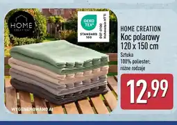 ALDI Koc polarowy HOME CREATION 120x150 cm oferta