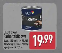 ALDI Farba tablicowa Deco Craft czarna oferta