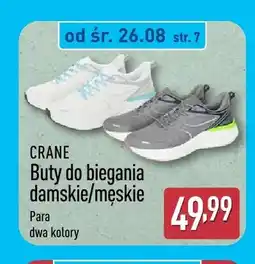 ALDI Buty do biegania damskie Crane oferta