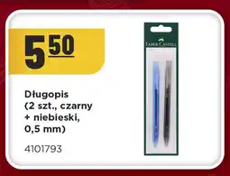 MR. DIY Długopis Faber-Castell czarny i niebieski 0,5 mm oferta