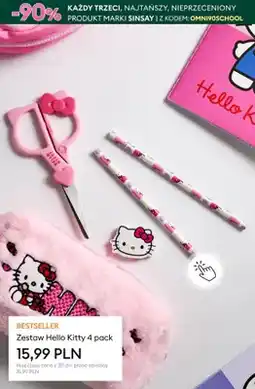 Sinsay Zestaw Hello Kitty 4-pak oferta