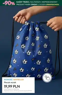 Sinsay Plecak worek Sinsay oferta
