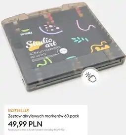 Sinsay Zestaw akrylowych markerów Sinsay Studio Art 60-pak oferta