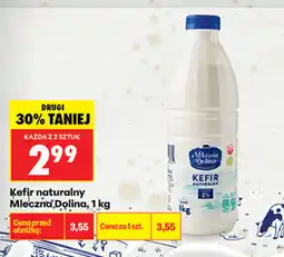 Biedronka Kefir naturalny Mleczna Dolina oferta