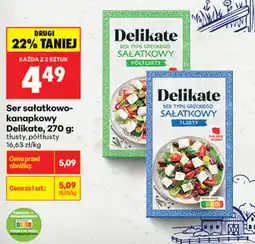 Biedronka Ser sałatkowo-kanapkowy Delikate oferta