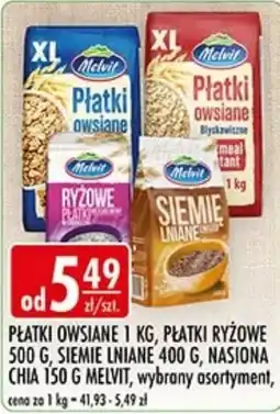 Sklepy Doroty Płatki Owsiane Płatki Ryżowe Siemienie Lniane Nasiona Chia oferta