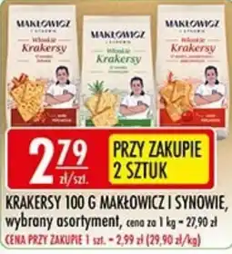 Sklepy Doroty Krakersy Makłowicz i Synowie oferta