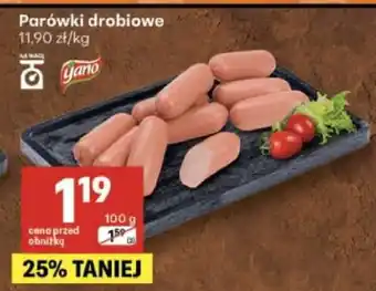 Delikatesy Centrum Parówki drobiowe oferta