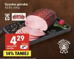 Delikatesy Centrum Szynka górska oferta